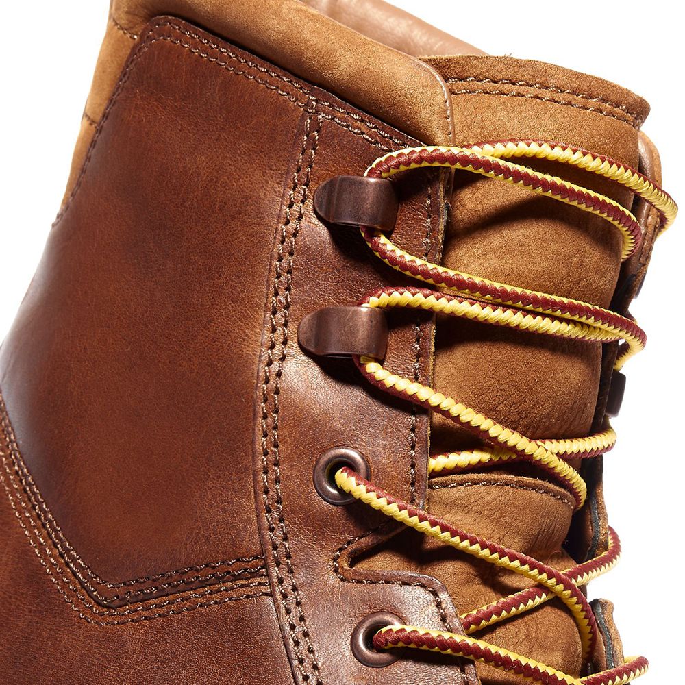 Botas de Nieve Timberland Hombre Port Union Waterproof Marrones - Chile CHS-456329
